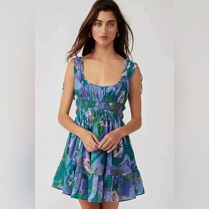 free people portia denim dress Portia Denim Mini Dress